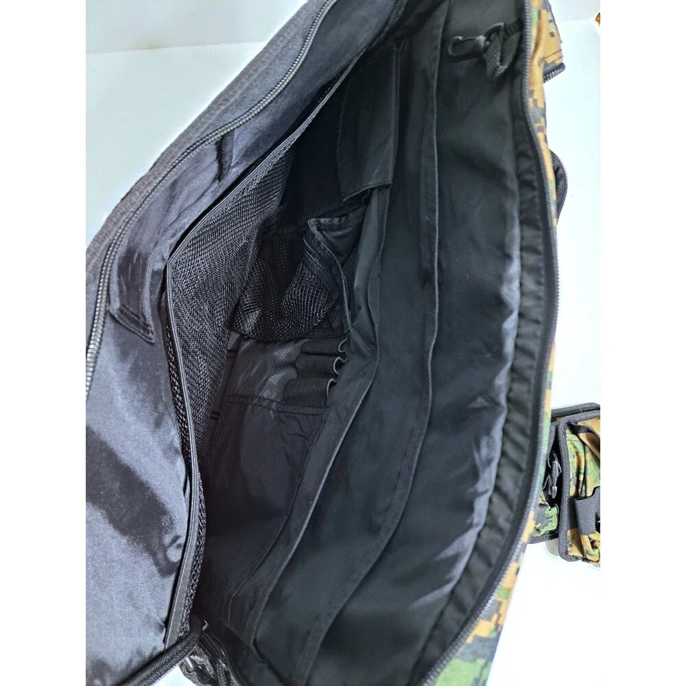 Code Alpha Laptop Tactical Messenger Military Bag Digital Green Camo Molle